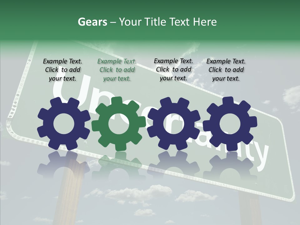 Assistance White Sharing PowerPoint Template