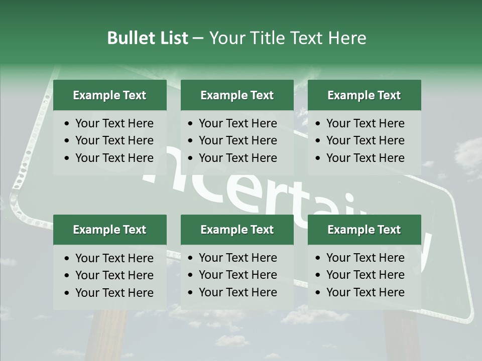 Assistance White Sharing PowerPoint Template