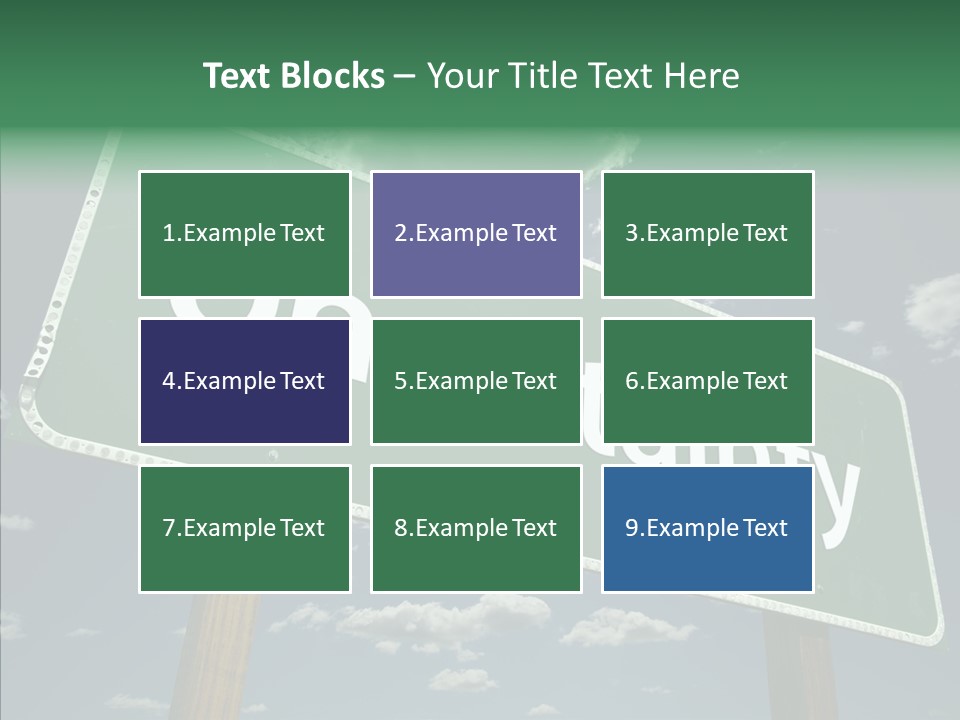 Assistance White Sharing PowerPoint Template