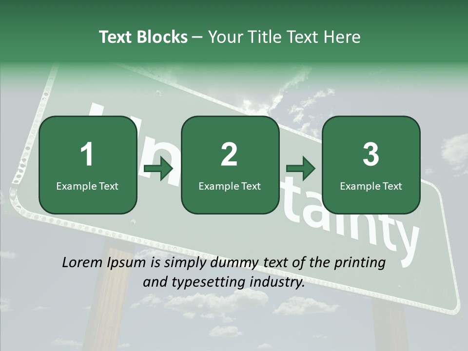 Assistance White Sharing PowerPoint Template
