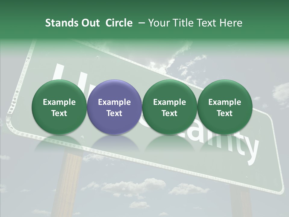 Assistance White Sharing PowerPoint Template