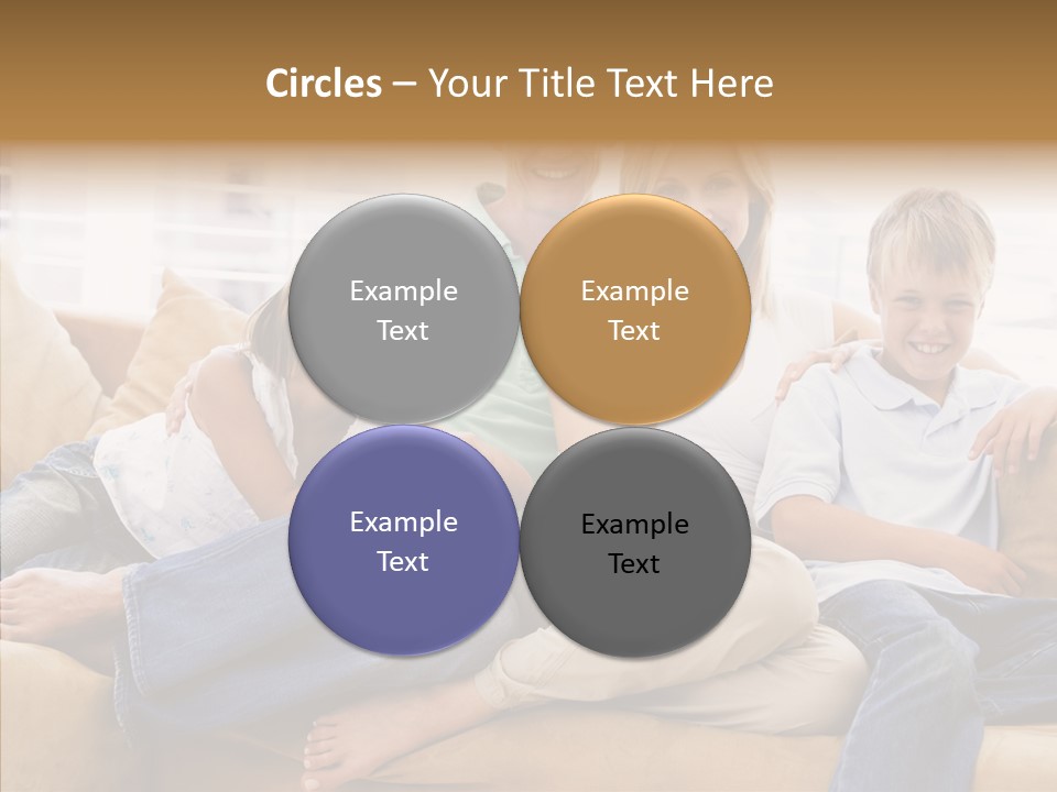 Closeup Grandmother Holding Hands PowerPoint Template