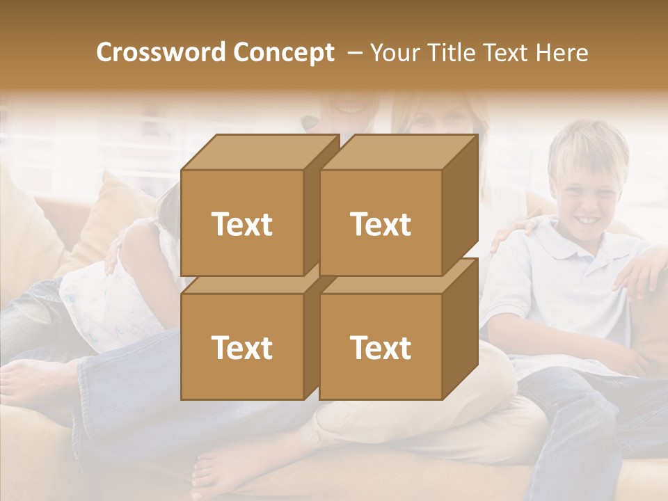 Closeup Grandmother Holding Hands PowerPoint Template