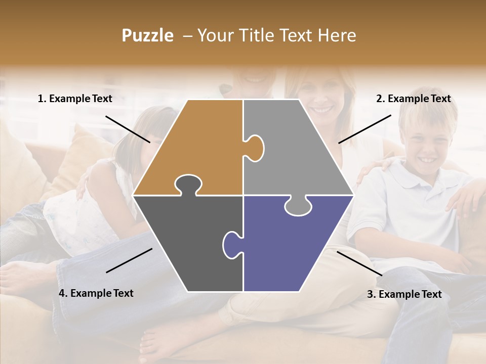 Closeup Grandmother Holding Hands PowerPoint Template