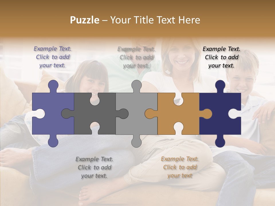 Closeup Grandmother Holding Hands PowerPoint Template