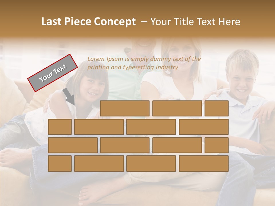 Closeup Grandmother Holding Hands PowerPoint Template