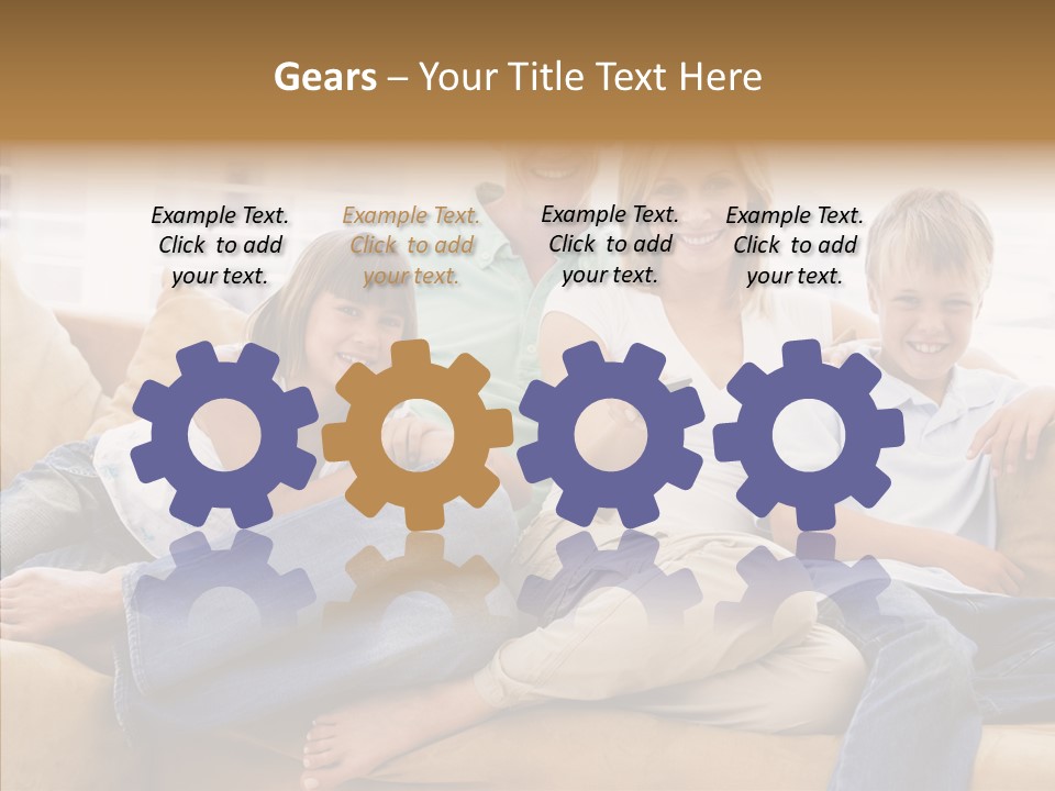 Closeup Grandmother Holding Hands PowerPoint Template