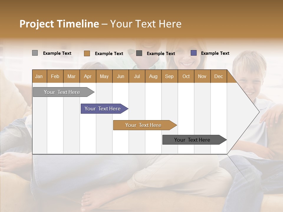 Closeup Grandmother Holding Hands PowerPoint Template