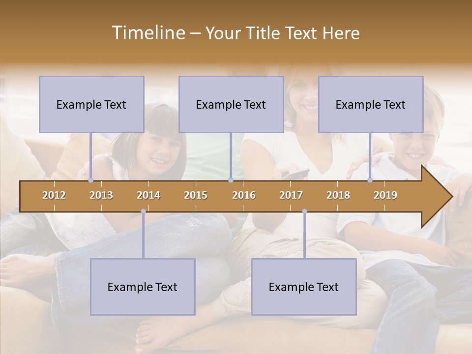 Closeup Grandmother Holding Hands PowerPoint Template