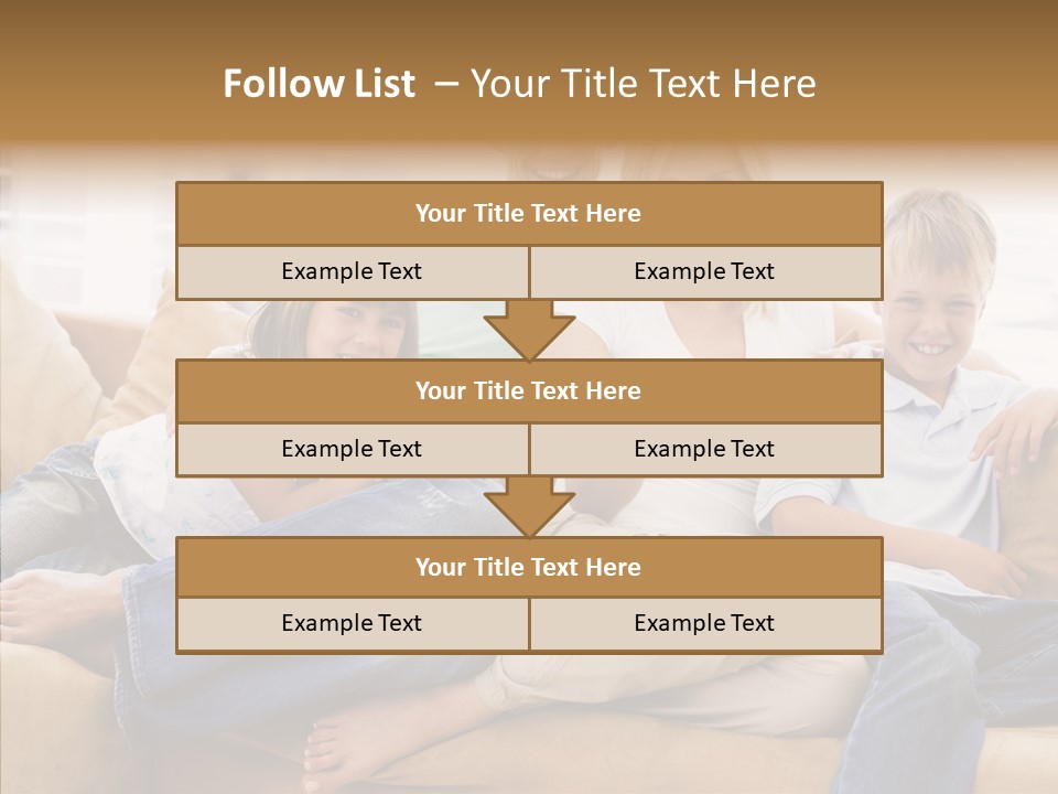 Closeup Grandmother Holding Hands PowerPoint Template