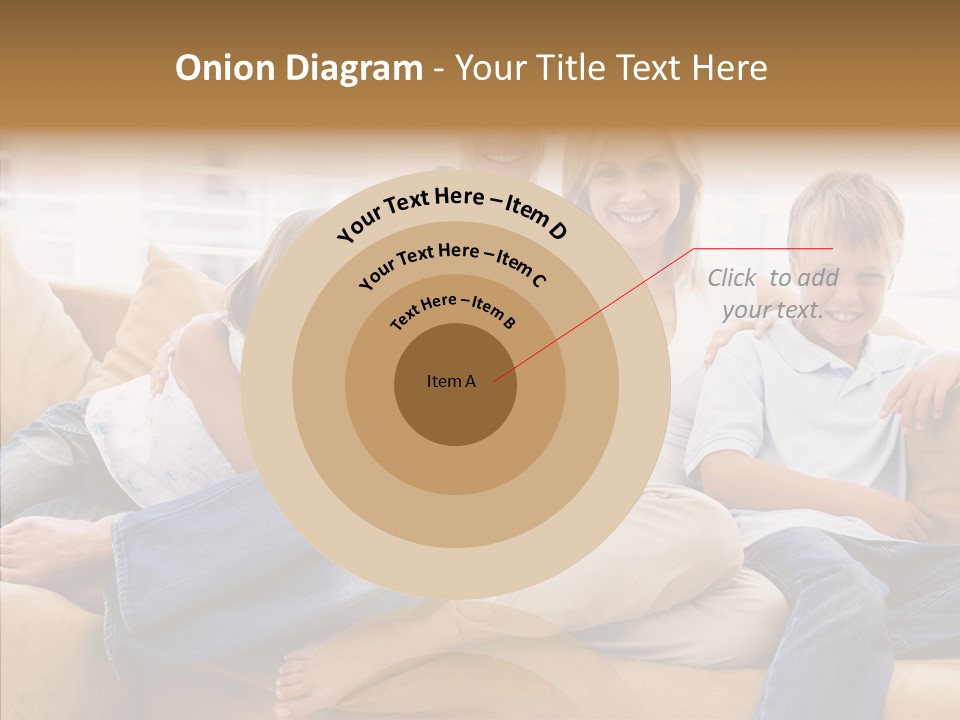 Closeup Grandmother Holding Hands PowerPoint Template