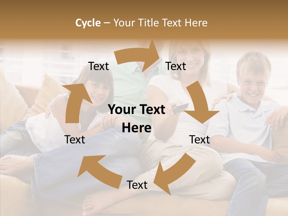 Closeup Grandmother Holding Hands PowerPoint Template