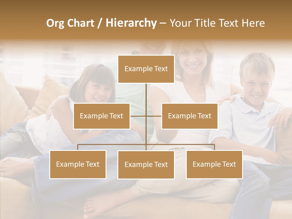 Closeup Grandmother Holding Hands PowerPoint Template