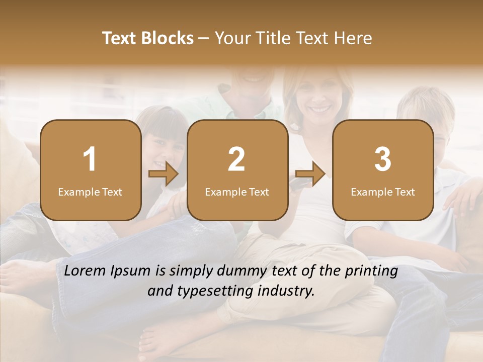 Closeup Grandmother Holding Hands PowerPoint Template