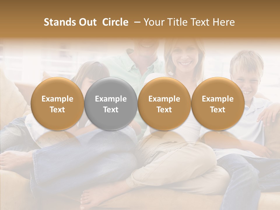 Closeup Grandmother Holding Hands PowerPoint Template