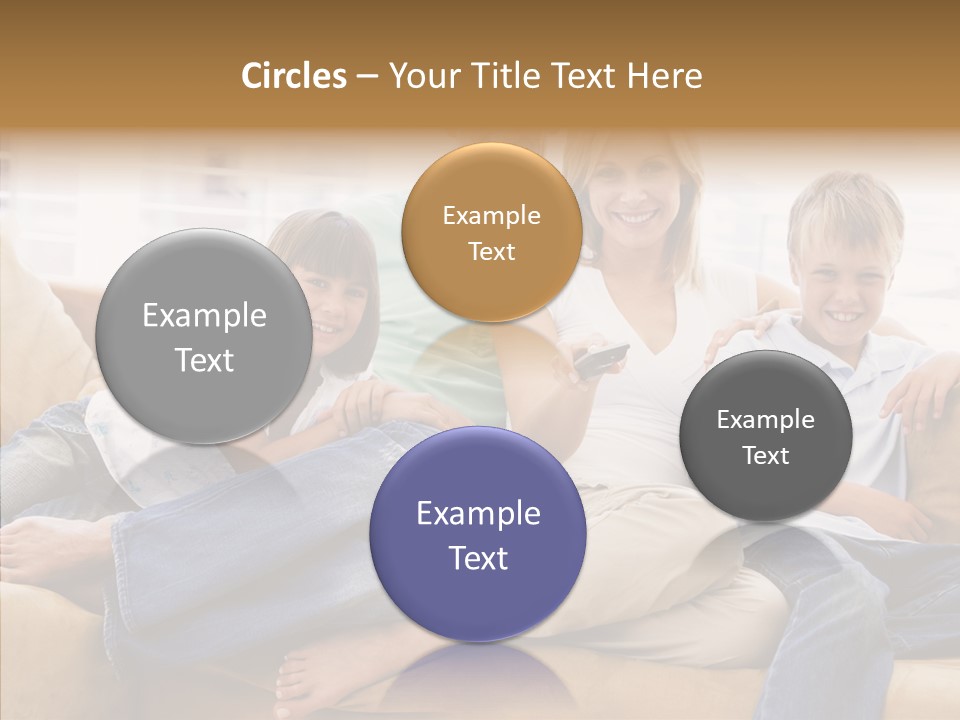 Closeup Grandmother Holding Hands PowerPoint Template