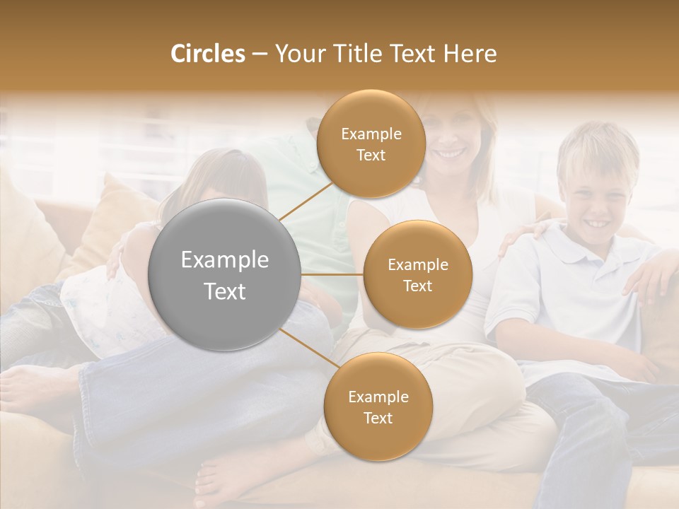 Closeup Grandmother Holding Hands PowerPoint Template