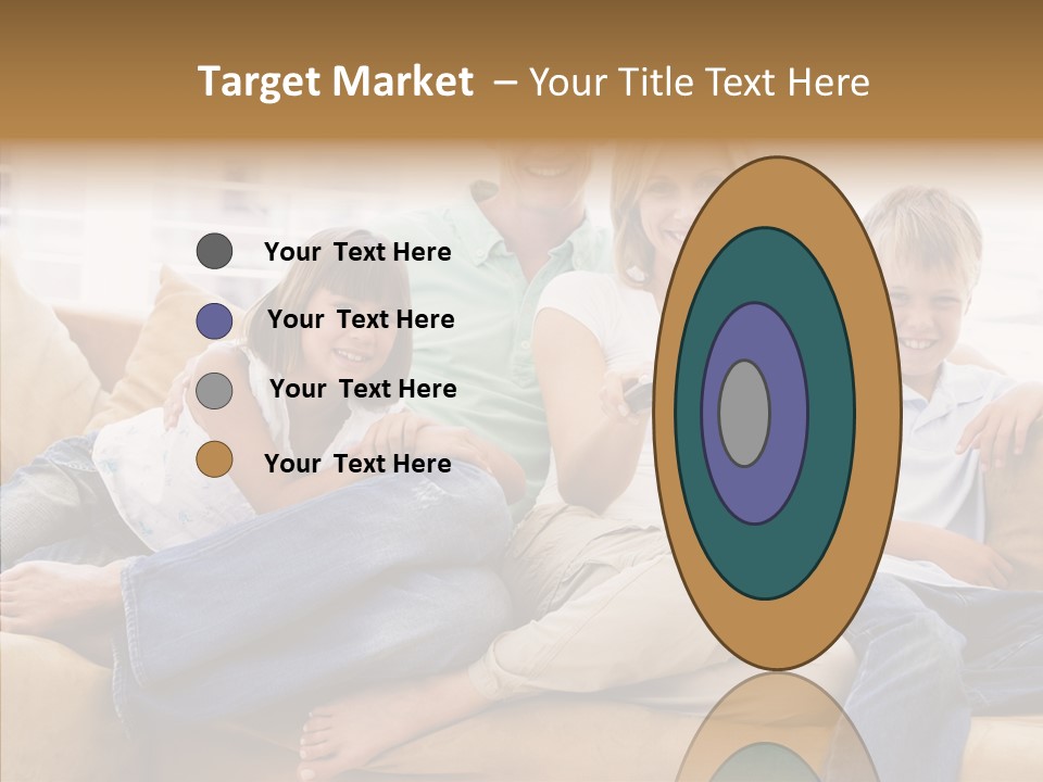 Closeup Grandmother Holding Hands PowerPoint Template