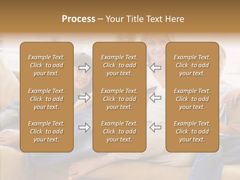 Closeup Grandmother Holding Hands PowerPoint Template