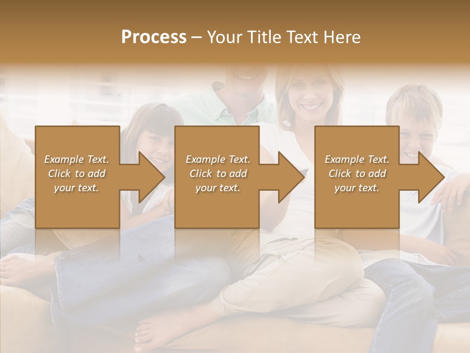 Closeup Grandmother Holding Hands PowerPoint Template