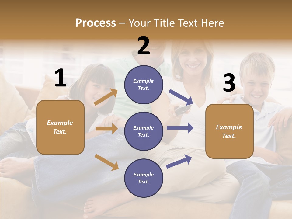 Closeup Grandmother Holding Hands PowerPoint Template