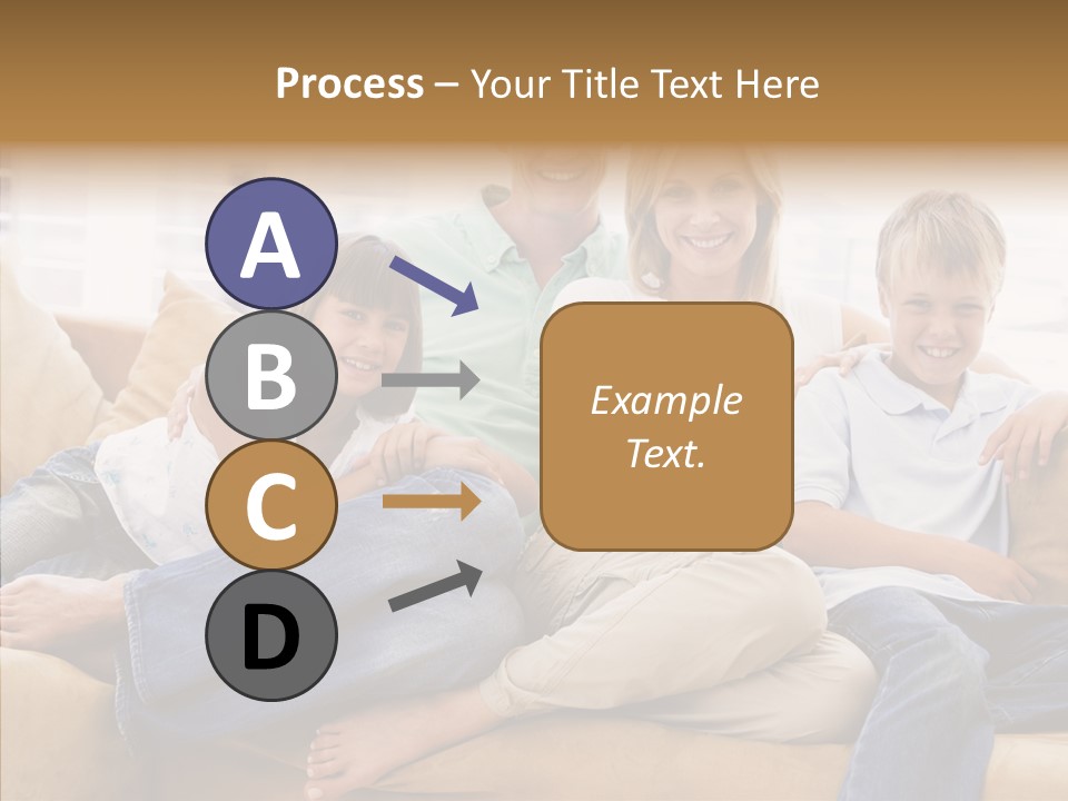 Closeup Grandmother Holding Hands PowerPoint Template