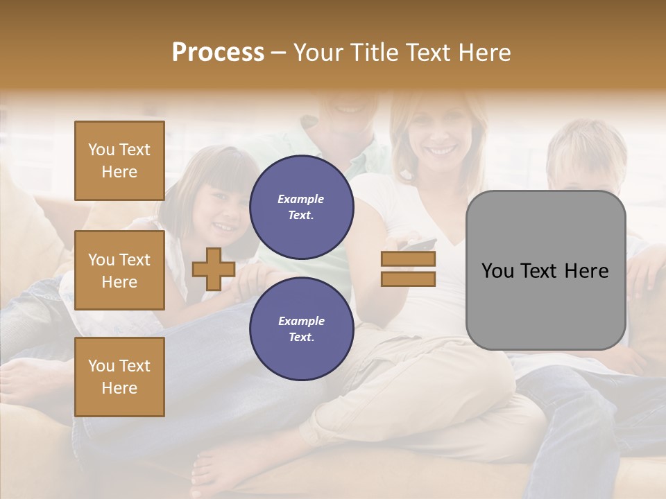 Closeup Grandmother Holding Hands PowerPoint Template