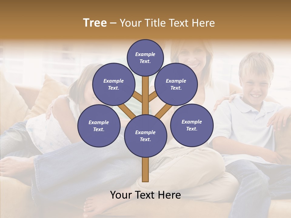 Closeup Grandmother Holding Hands PowerPoint Template