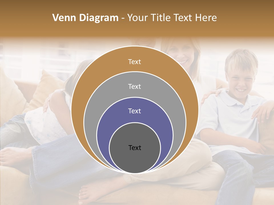 Closeup Grandmother Holding Hands PowerPoint Template