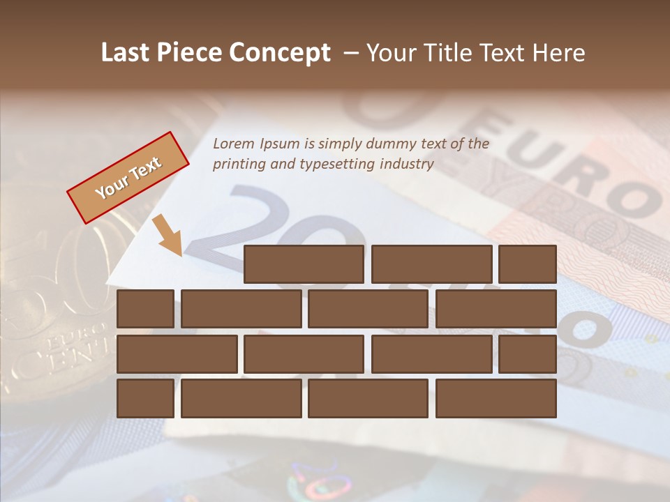 Closeup White Background Help PowerPoint Template