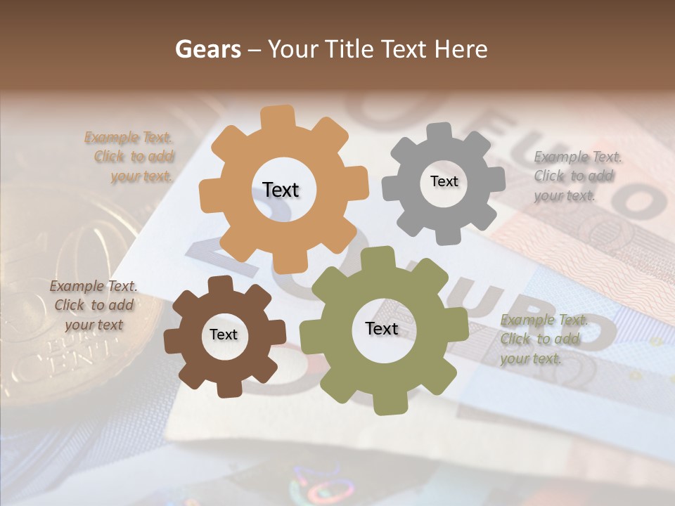 Closeup White Background Help PowerPoint Template