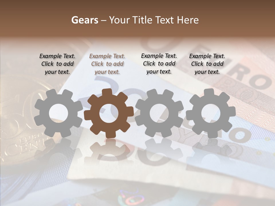 Closeup White Background Help PowerPoint Template