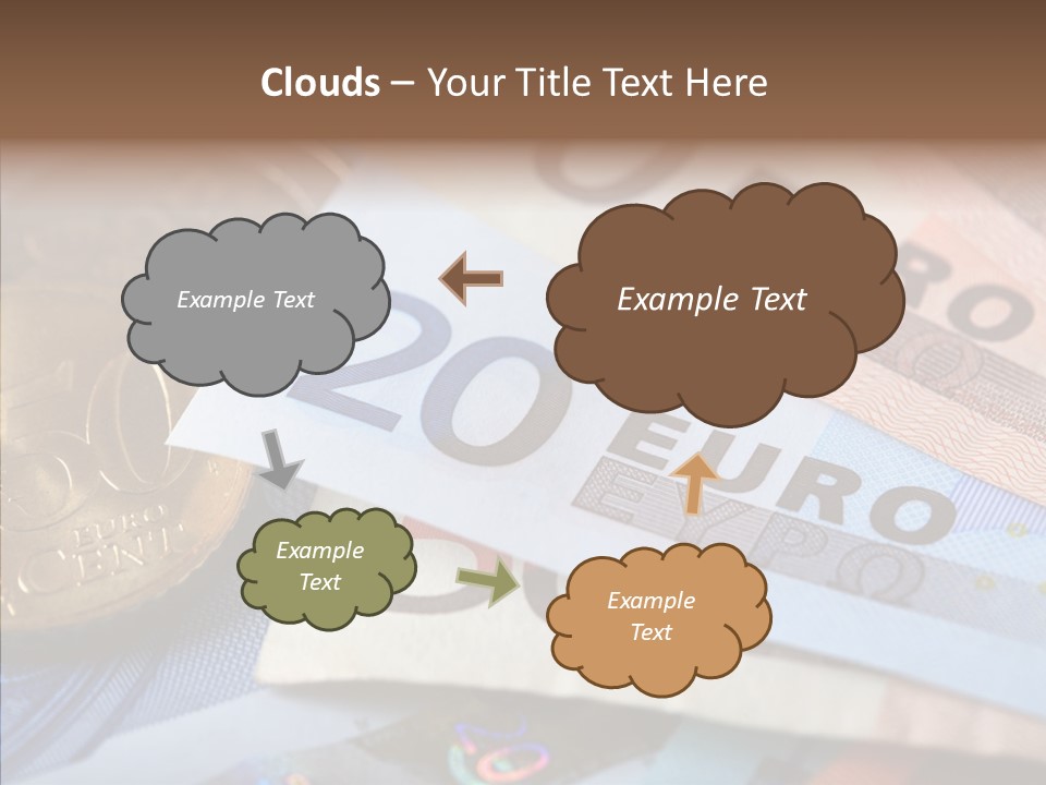 Closeup White Background Help PowerPoint Template