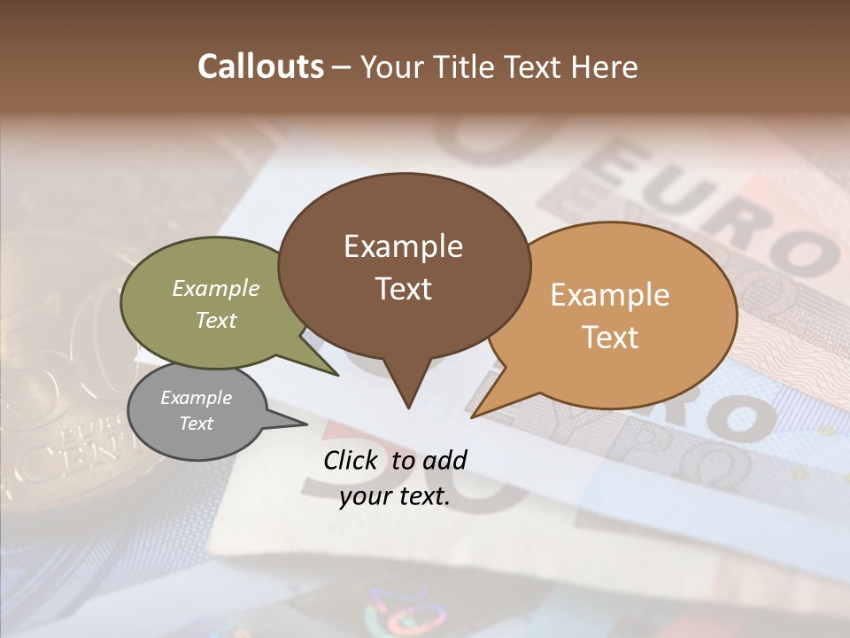 Closeup White Background Help PowerPoint Template