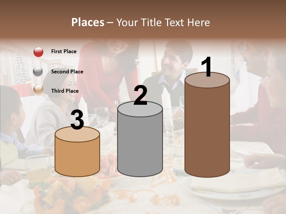 Assistance Caregiver White Background PowerPoint Template