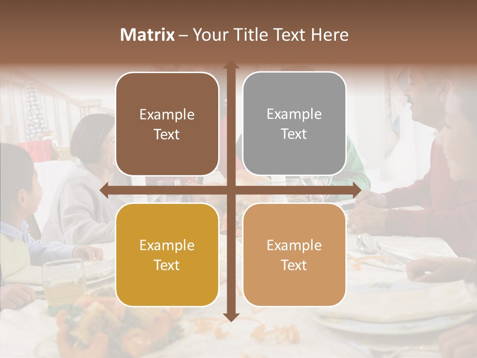 Assistance Caregiver White Background PowerPoint Template