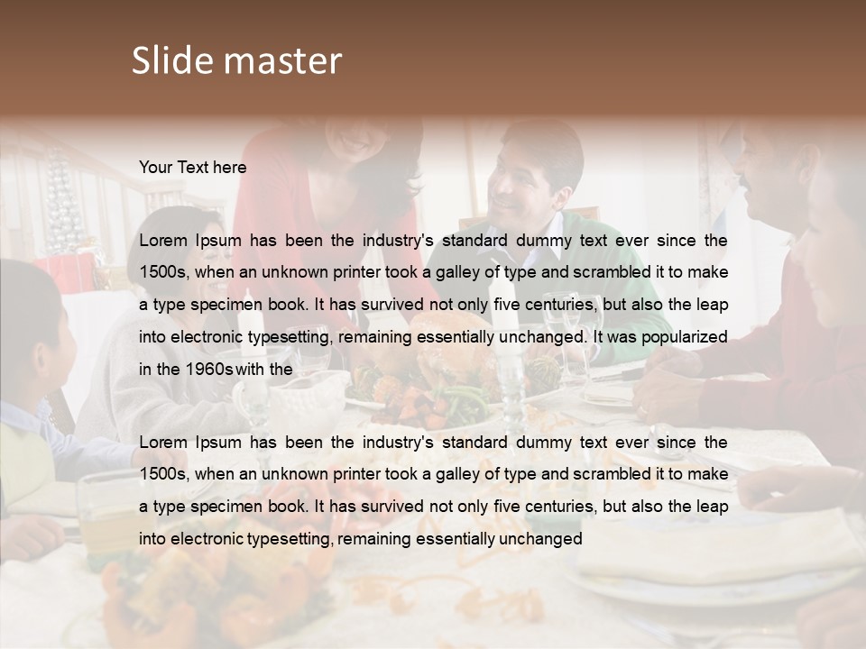 Assistance Caregiver White Background PowerPoint Template