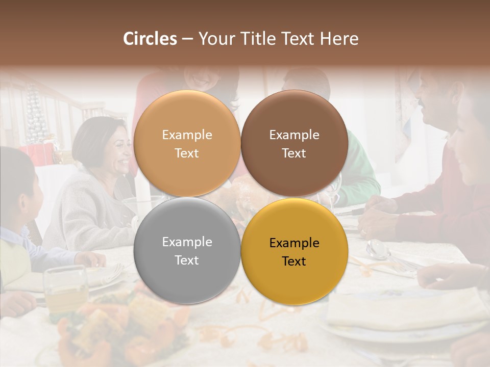 Assistance Caregiver White Background PowerPoint Template