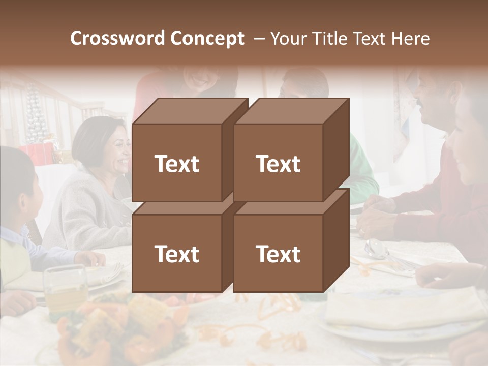 Assistance Caregiver White Background PowerPoint Template