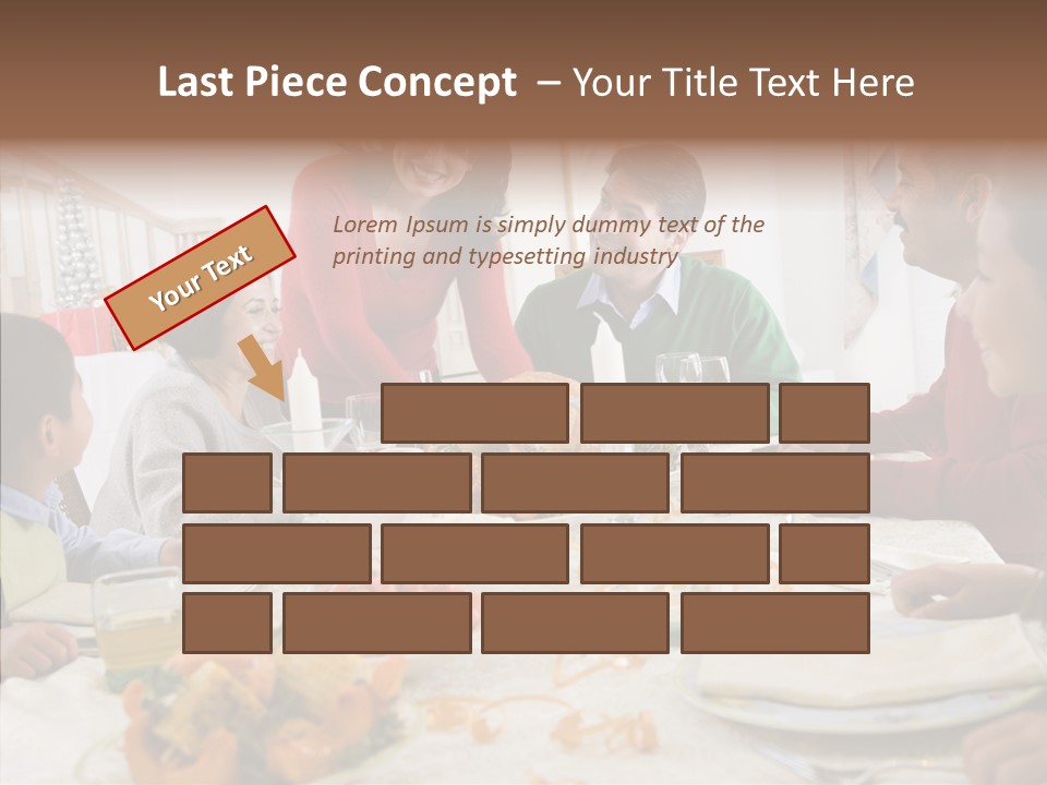 Assistance Caregiver White Background PowerPoint Template