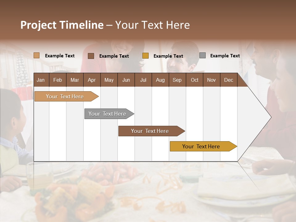 Assistance Caregiver White Background PowerPoint Template
