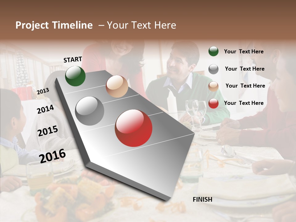Assistance Caregiver White Background PowerPoint Template
