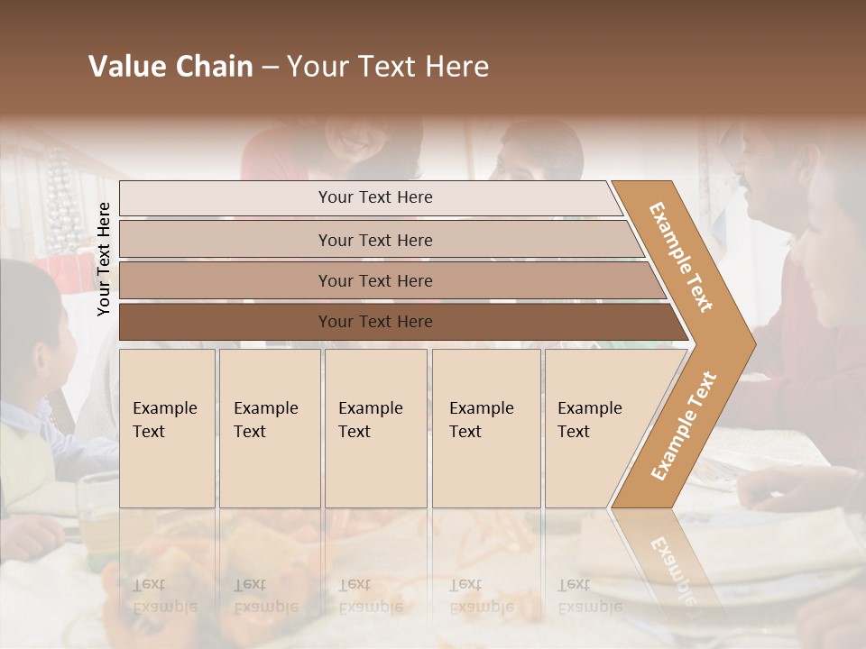 Assistance Caregiver White Background PowerPoint Template
