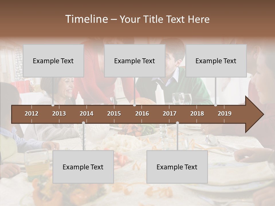 Assistance Caregiver White Background PowerPoint Template