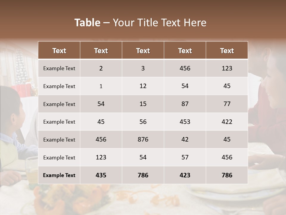 Assistance Caregiver White Background PowerPoint Template