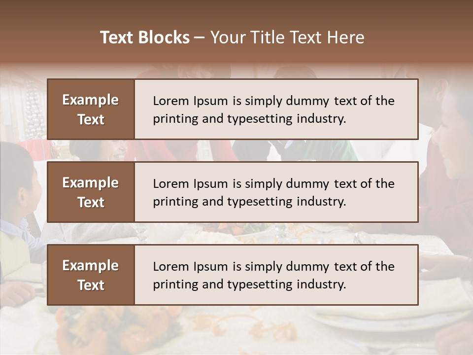 Assistance Caregiver White Background PowerPoint Template