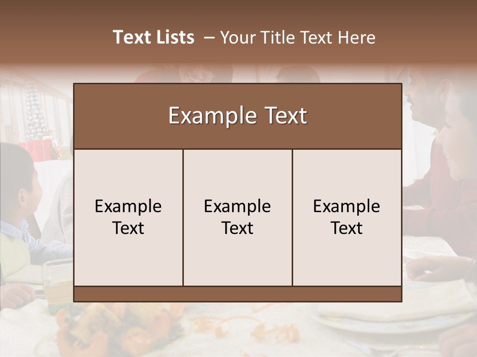 Assistance Caregiver White Background PowerPoint Template