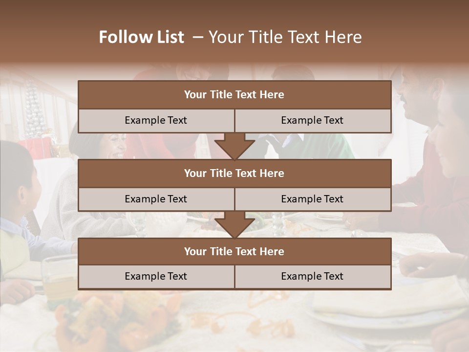 Assistance Caregiver White Background PowerPoint Template