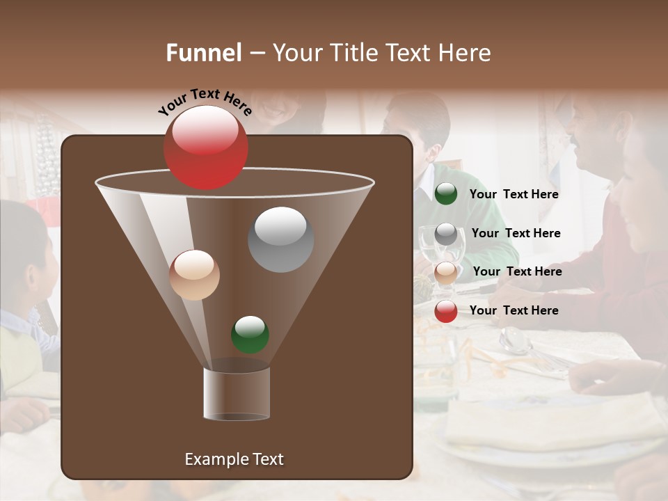 Assistance Caregiver White Background PowerPoint Template