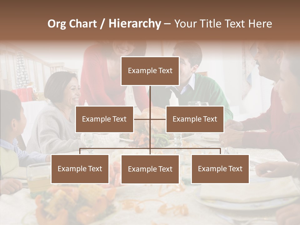 Assistance Caregiver White Background PowerPoint Template